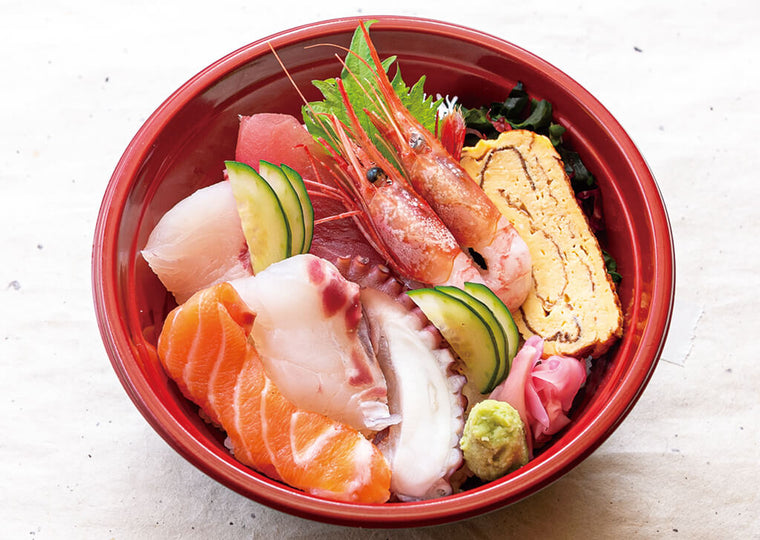 海鮮丼 上